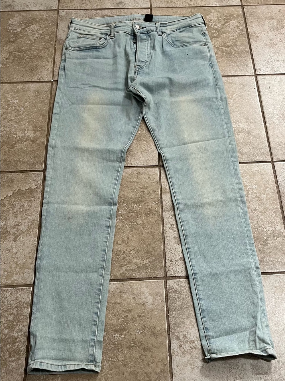 H&M Pale Blue Slim Men's Jeans